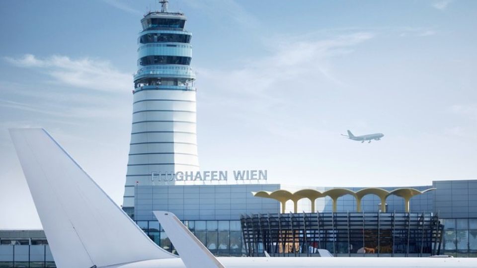 Ilustračný obrázok pre cestové informácie - Letisko Viedeň